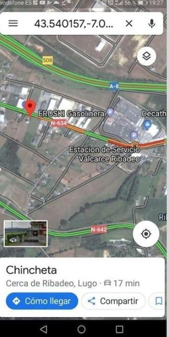 Apartamento En Las Afueras Рібадео Екстер'єр фото